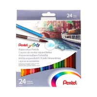 Kredki akwarelowe 24kol Pentel CB9-24