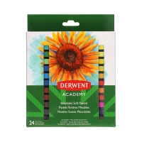 Pastele suche miękkie 24kol Derwent Academy 98216
