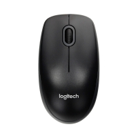 Mysz optyczna przewodowa USB czarna Logitech B100