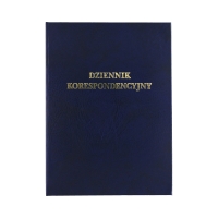 Książka korespondencyjna A4/96 granat Barbara