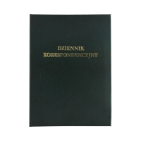 Książka korespondencyjna A4/300 zielona Barbara