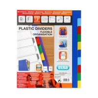 Przekładki PP A4+ 10k kolor Elba