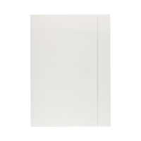 Teczka gumka A4 biała 250g Barbara