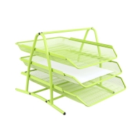 Półka na dokumenty siatka lemon 3szuflady Net W2001