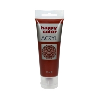 Farba akrylowa 75ml brązowa Happy Color