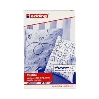 Markery do tkanin 2.0-3.0mm 10kol Trend Edding 4500