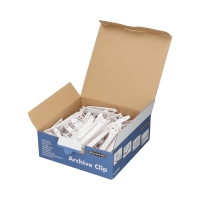 Klips archiwizacyjny - 50 szt. w opakowaniu