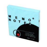 Karteczki samoprzylepne 75x75/100 niebieskie Dalpo