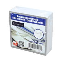 Karteczki 85x85x350 biała klejona Interdruk