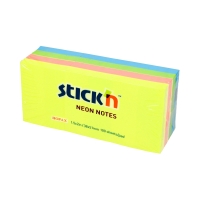 Karteczki samoprzylepne 38x51/100 4kol/neon (12) 21532