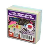 Karteczki 85x85x350 kolor nieklejone Interdruk