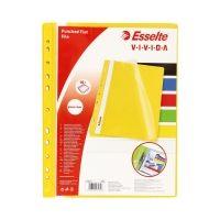 Skoroszyt wpinany żółty (10) Esselte