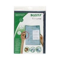 Folder A4/20k x 3 przekładki niebieski - 3 szt. w opak. Combifile