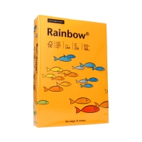 Papier ksero A4 160g jasnopomarańczowy Rainbow 22