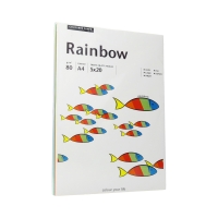 Papier ksero A4 80g mix kolorów intensywnych Rainbow (100)