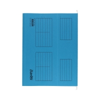 Teczka zawieszkowa fiszki niebieska Bantex 3460