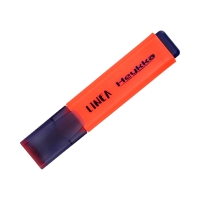 Zakreślacz 1-5mm czerwony Linea Heykka