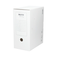 Pudło archiwizacyjne bezkwasowe 330x255x150 białe Infinity Leitz