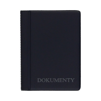 Okładka dokumenty mini granatowe Premium Biurfol OD-03-02