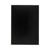 Teczka gumka A4 czarna 300g Barbara