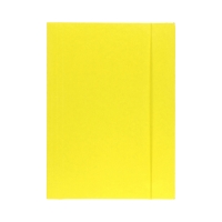 Teczka gumka A4 żółta 300g Barbara