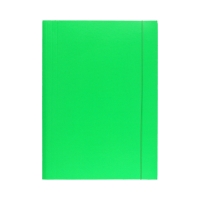 Teczka gumka A4 zielona 300g Barbara