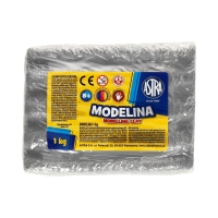 Modelina 1kg popielata Astra