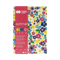 Blok Deco A4/20 5kol 170g Summer Happy Color