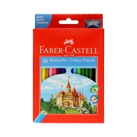 Kredki ołówkowe 36kol zamek Faber-Castell FC120136