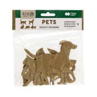 Zestaw kształtów tekturowych Pets 12x6cm HappyColor (5)