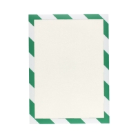 Ramka magnetyczna A4 zielono/biała Security samoprzylepna