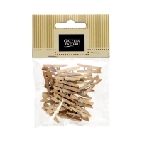 Klamerki drewniane 25mm (25)