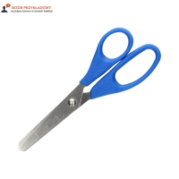 Nożyczki szkolne 13.5cm linijka Fiorello