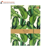 Teczka gumka A4+ LUX Botanique Interdruk