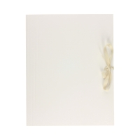 Teczka wiązana 320x250x35 biała 300g Kiel-Tech bezkwasowa