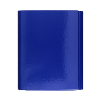 Teczka skrzydłowa A5 na rzep niebieska 40mm 312/03