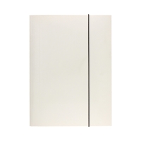 Teczka gumka A4 biała 20mm 302/07