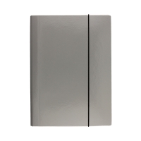 Teczka gumka A4 szara 20mm 308/09