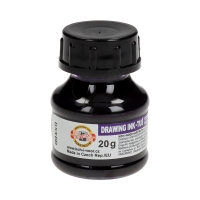 Tusz kreślarski fioletowy 20g KIN