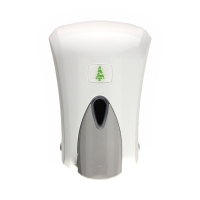 Dozownik na mydło w płynie 1l biały kluczyk