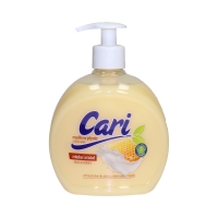 Mydło płyn 500ml pompka Mleko&Miód Cari