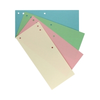 Przekładki kartonowe 1/3 A4 mix/pastel Tamto (100)