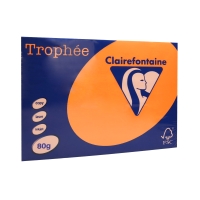 Papier ksero A3 80g fluo pomarańczowy Trophee 2880