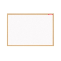 Tablica suchościeralno-magnetyczna 80x50 drewno MEMOBE