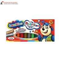 Plastelina 12kol Standard Bambino