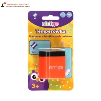 Temperówka plastikowa pojemnik 2 otwory Strigo SS04