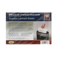 Arkusze do oliwienia niszczarek Argo - 10 szt.