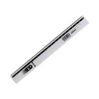 Linijka 20cm plastik Memobe