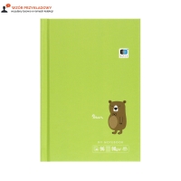 Brulion A6/96 kratka poddruk B&BKids pastel Interduk