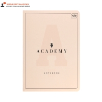 Zeszyt A5/60 linia Academy pastel Interdruk 90g